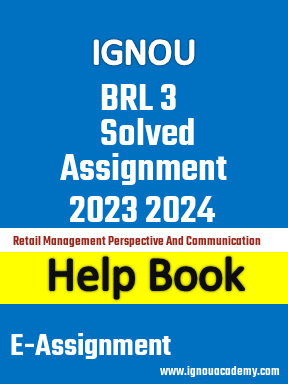 IGNOU BRL 3 Solved Assignment 2023 2024